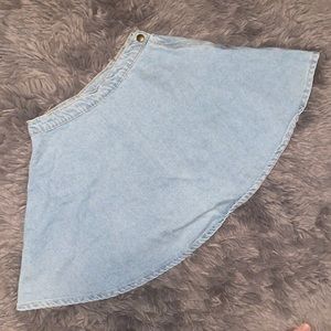 American Apparel Denim Skirt